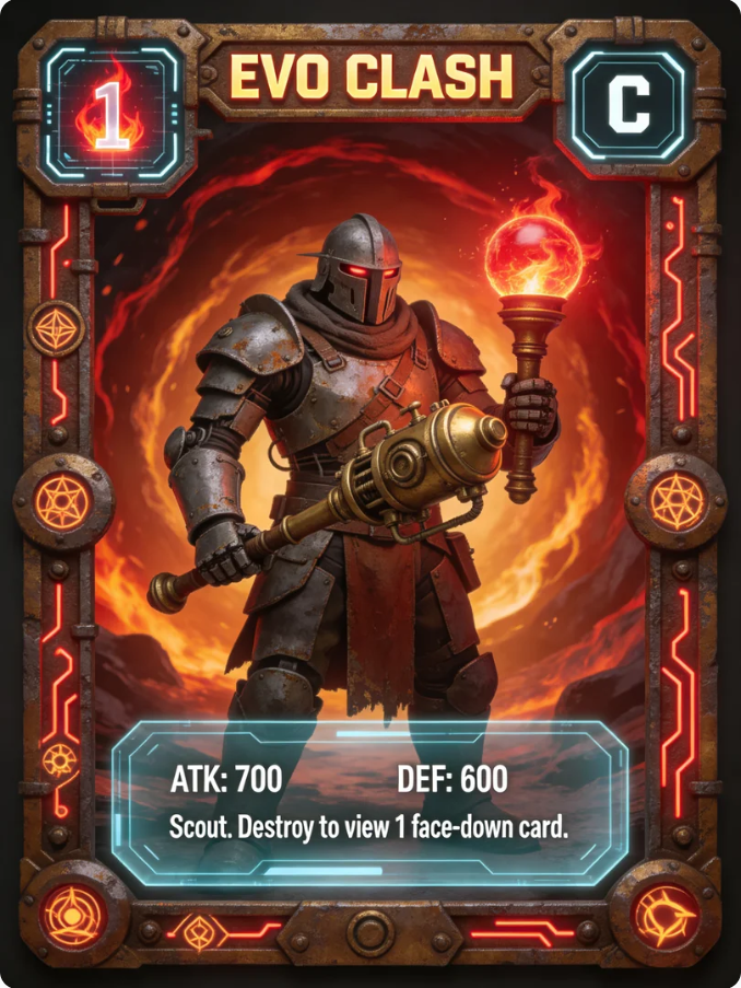 EVO CLASH Card