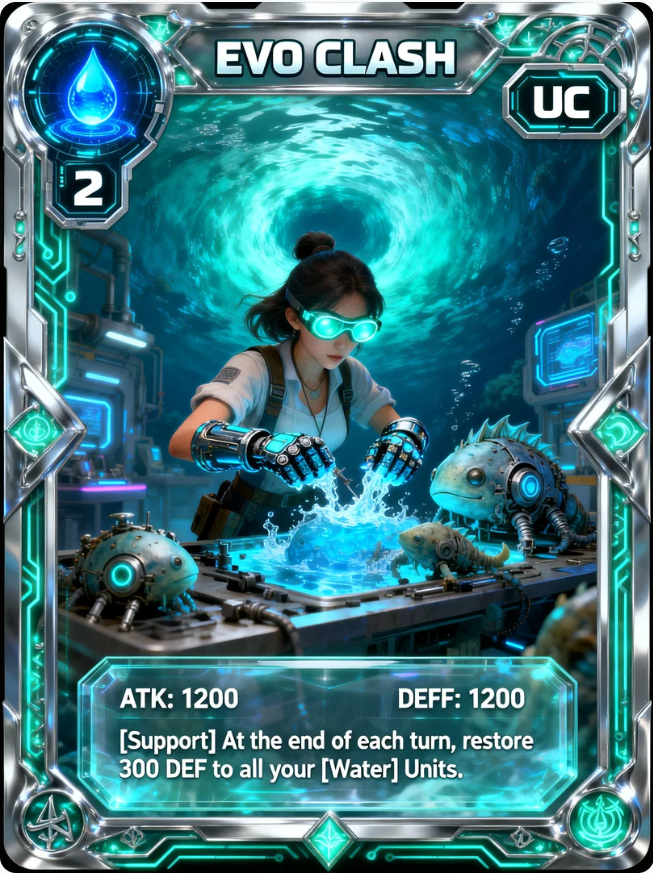 EVO CLASH Card