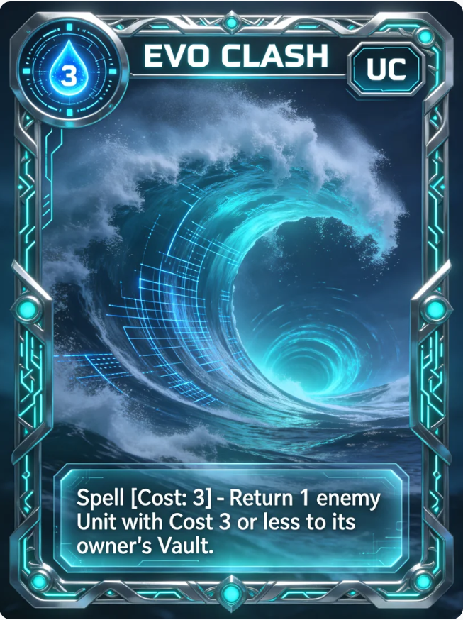 EVO CLASH Card