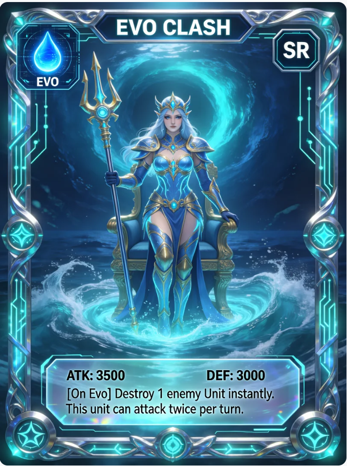 EVO CLASH Card