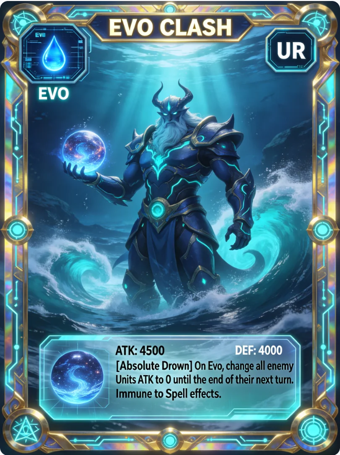 EVO CLASH Card