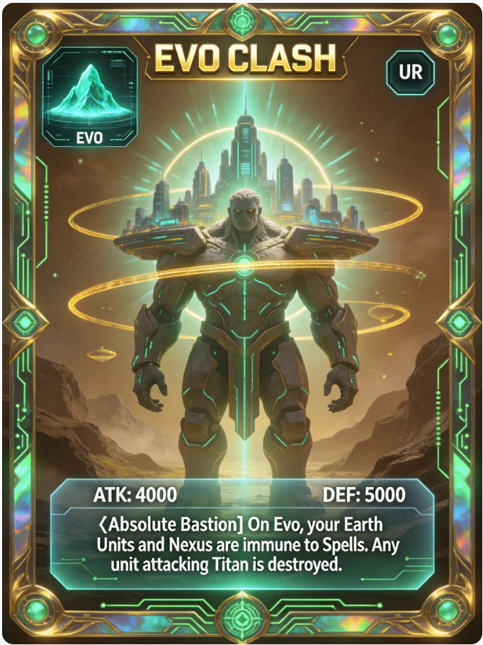 EVO CLASH Card
