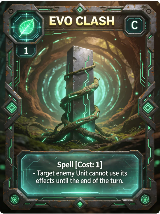 EVO CLASH Card