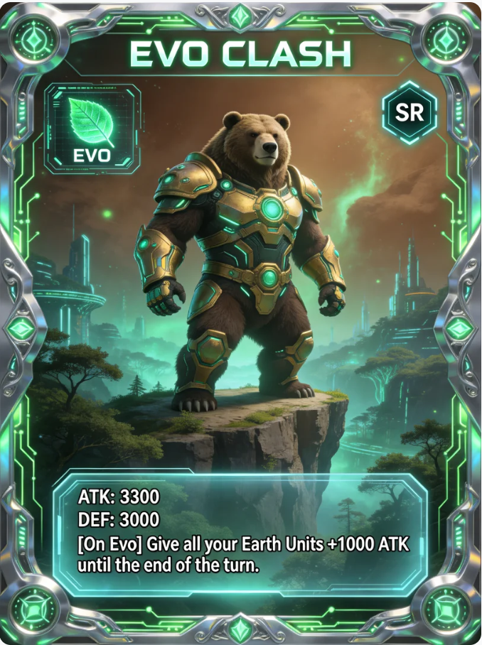 EVO CLASH Card