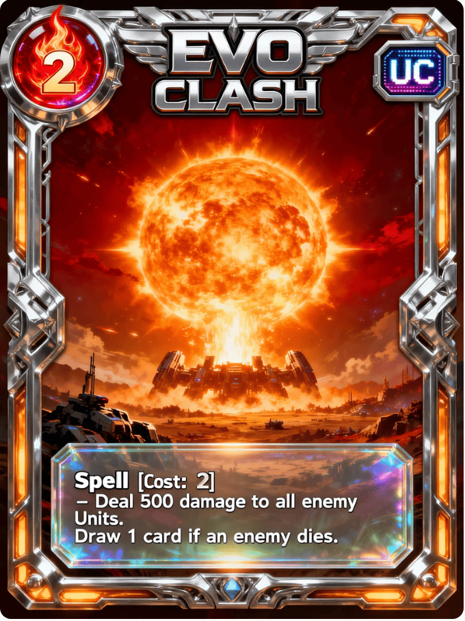 EVO CLASH Card
