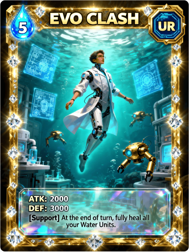 EVO CLASH Card