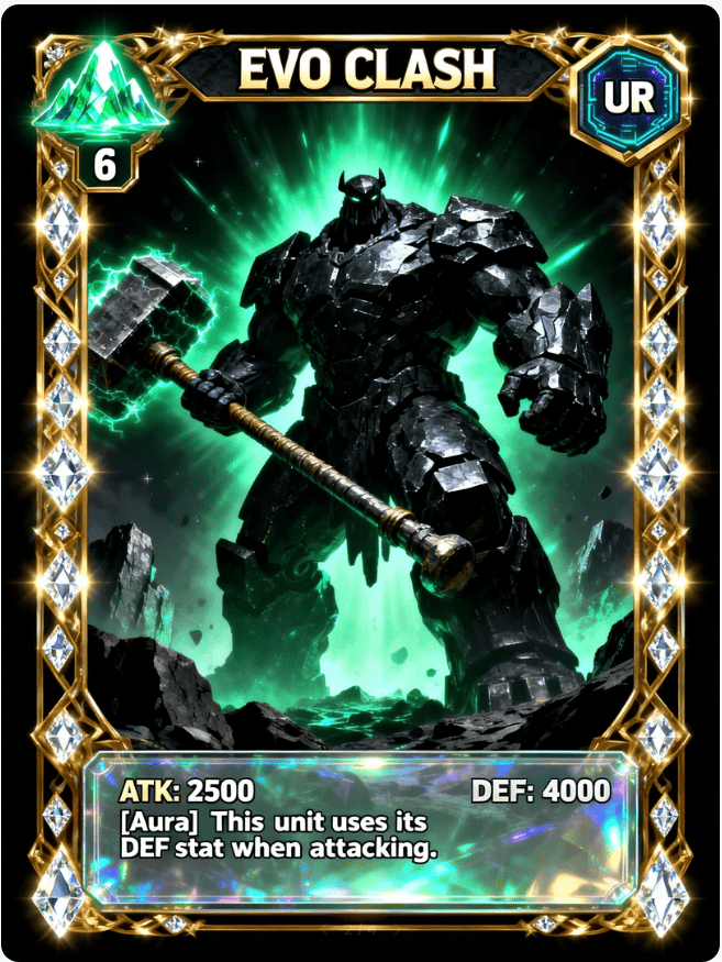 EVO CLASH Card