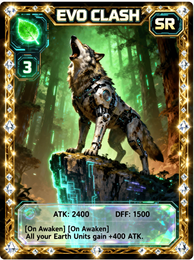 EVO CLASH Card