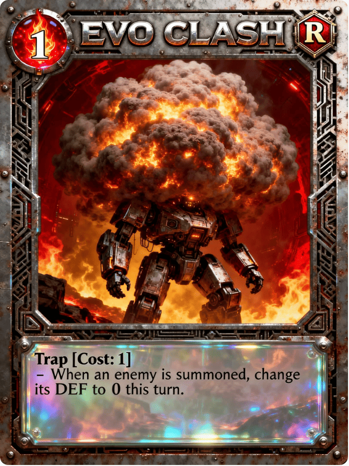 EVO CLASH Card