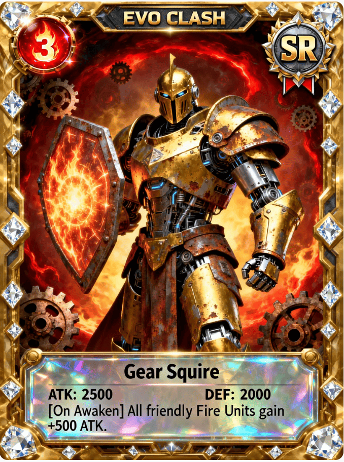 EVO CLASH Card